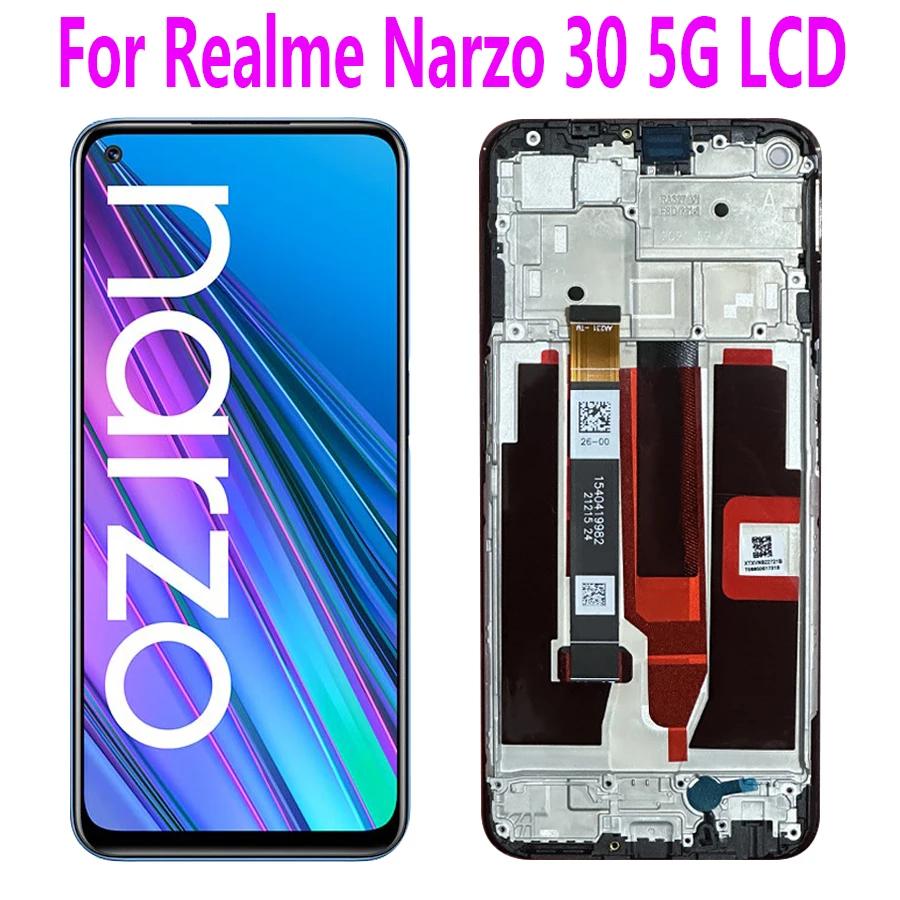 Realme Narzo 30 5G   LCD ÷ ġ ũ Ÿ ,  RMX3242 , 6.5 ġ